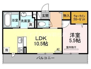 アヴァンスⅡの物件間取画像